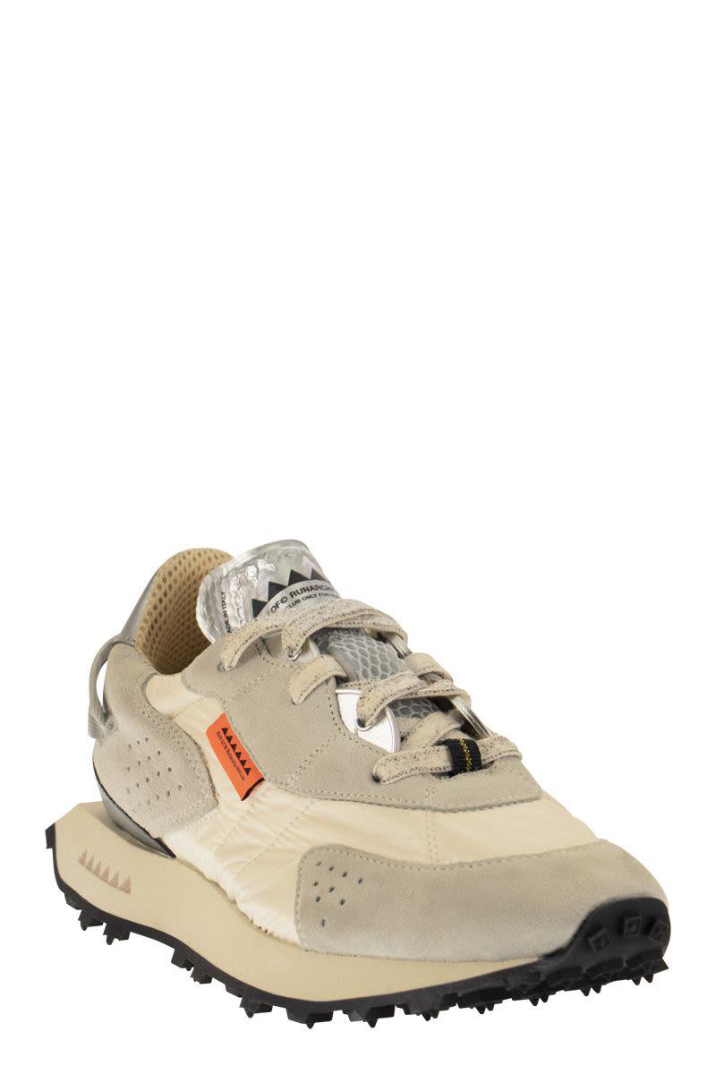 Run Of Vaporix - Suede And Nylon Trainers