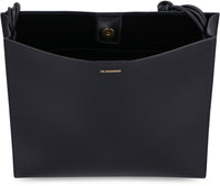 Jil Sander Tangle Leather Crossbody Bag