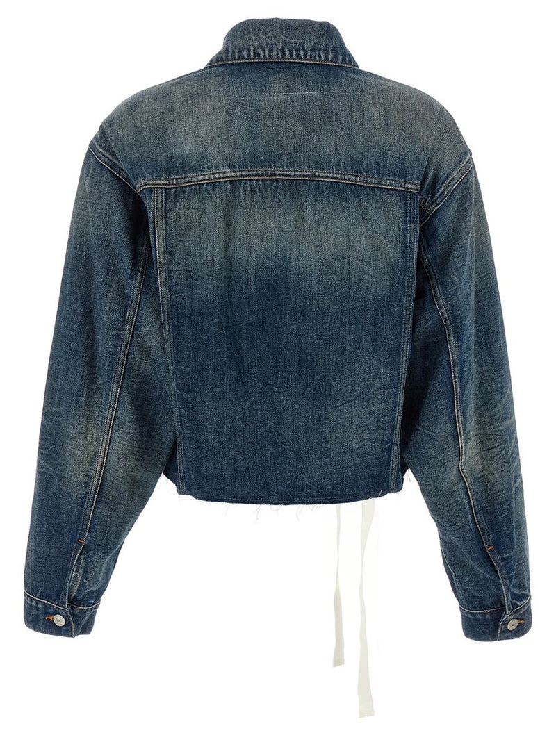 MM6 Maison Margiela Tape Denim Jacket