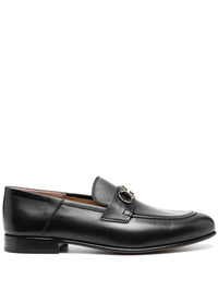 Salvatore Ferragamo Gancini Leather Loafers