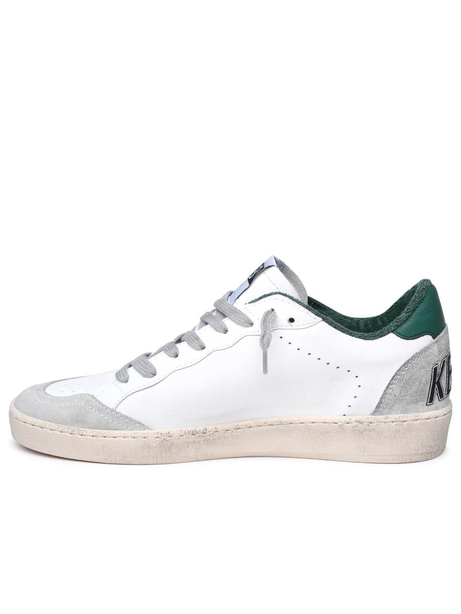 Golden Goose White Leather Sneakers