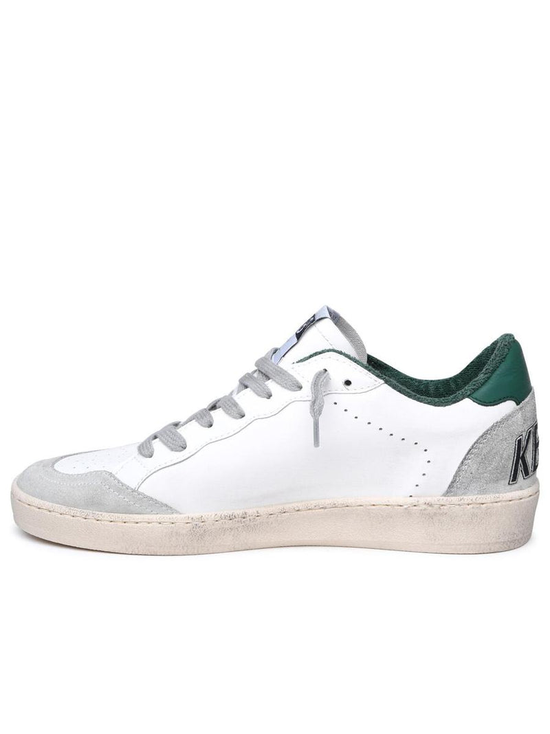 Golden Goose White Leather Sneakers