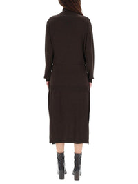Lemaire "Trompe L'Oeil" Midi Dress