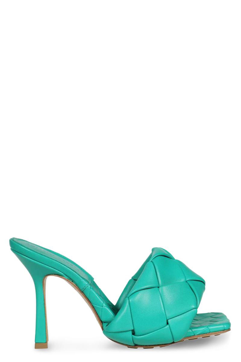 Bottega Veneta Lido Leather Mules