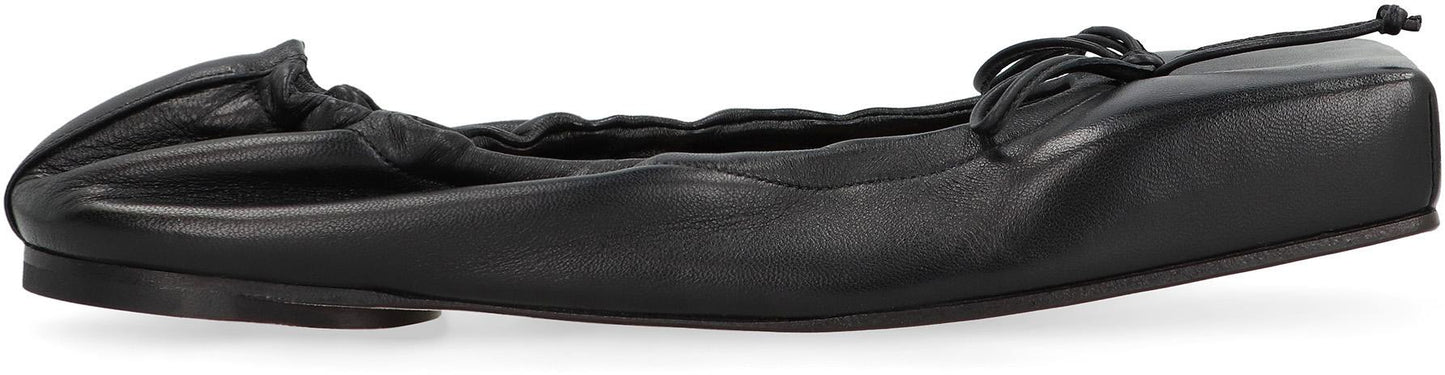 Jacquemus Ballet Leather Ballet Flats