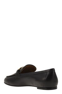 Tod'S Leather Loafer With Accessory