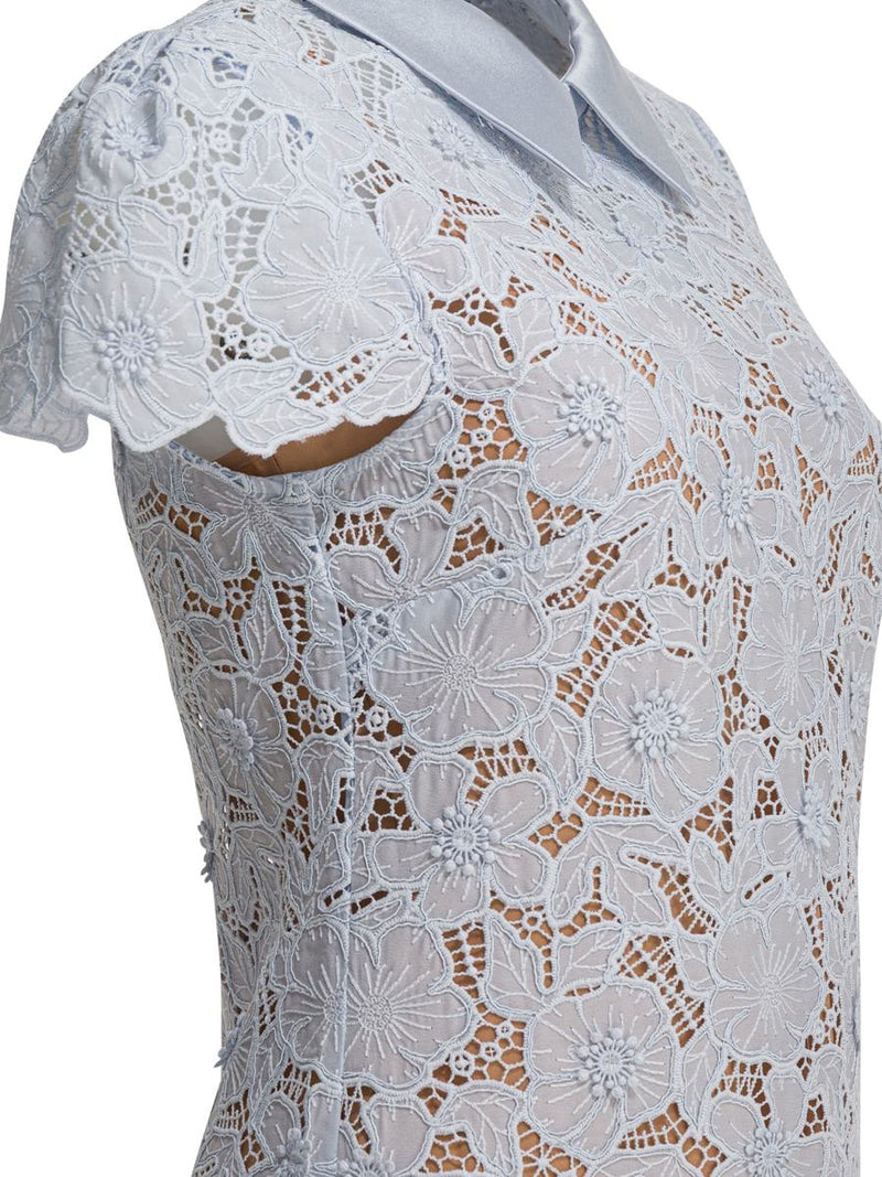 Self-Portrait Guipure Lace Dress