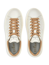 Hogan H-Stripes Leather Sneakers