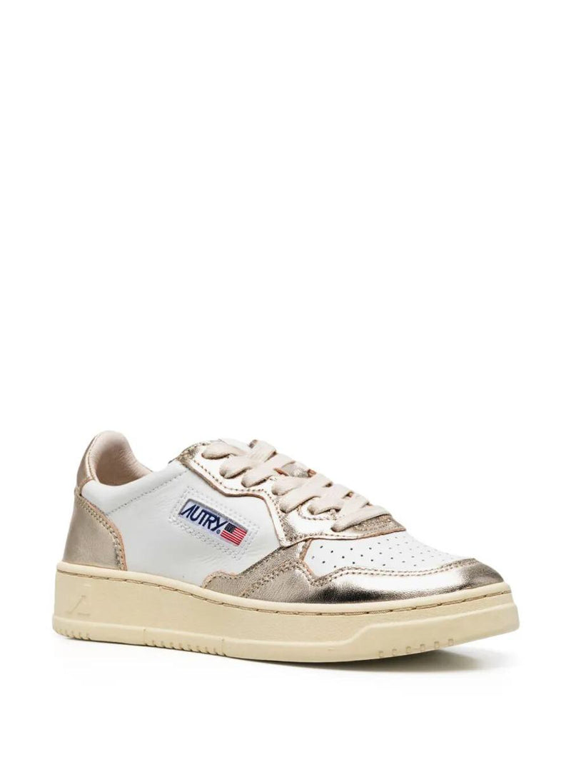 Autry "Medalist Low" Leather Sneakers Shoes