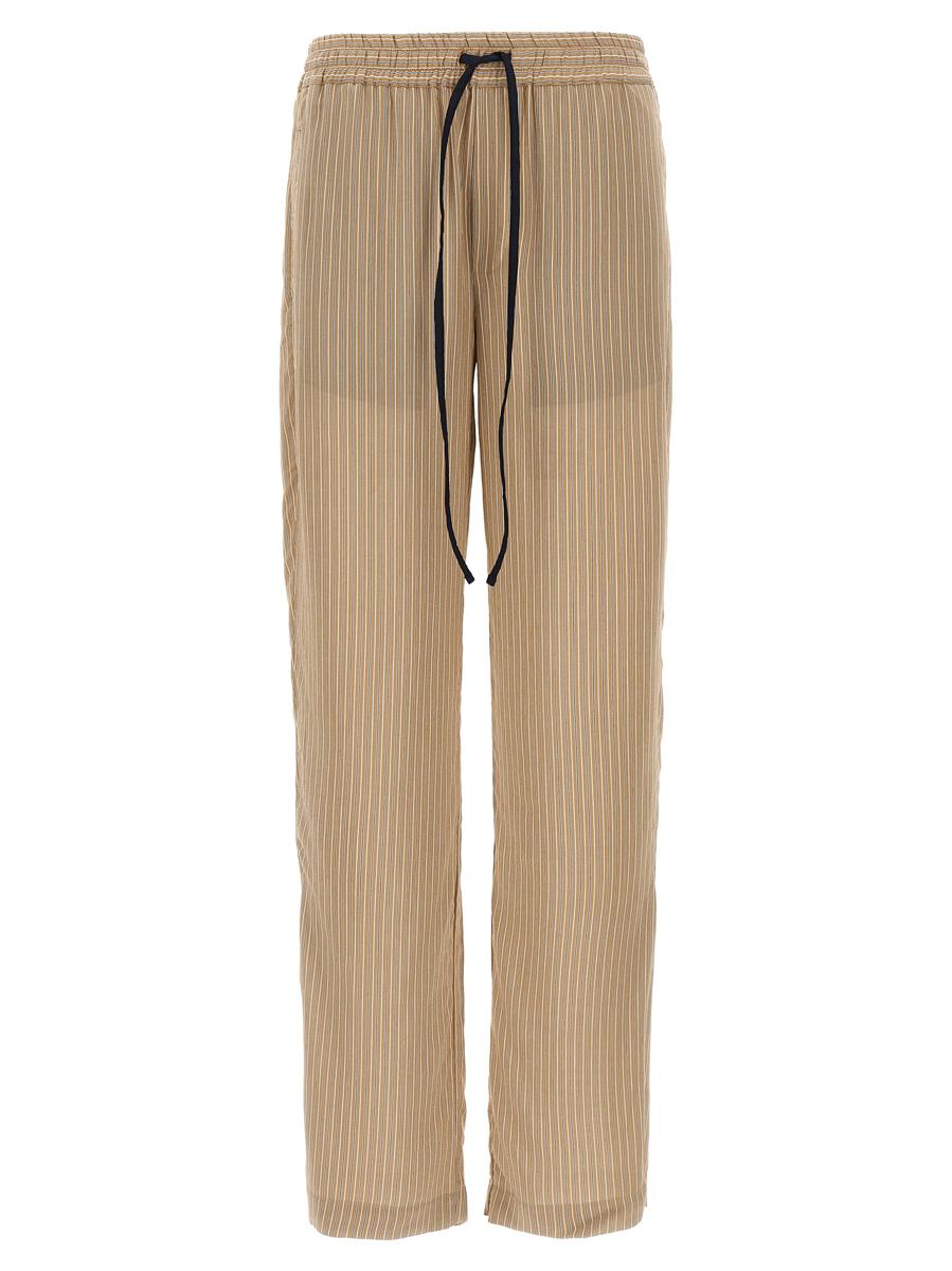 Victoria Beckham 'Pleat Detail Pyjama' Pants