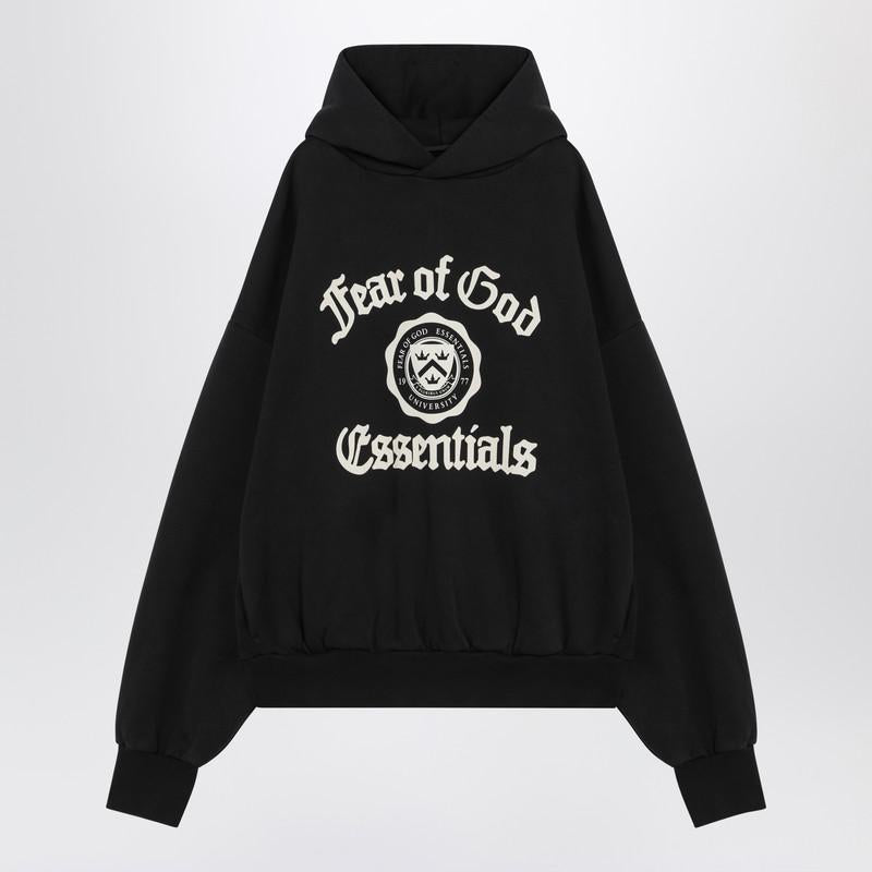 Fear Of God Essential Hoodie With University Logo