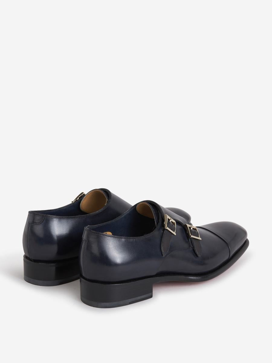 Santoni Double Buckle Shoes