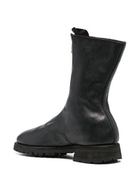 Guidi Front Zip Army Boots Shoes