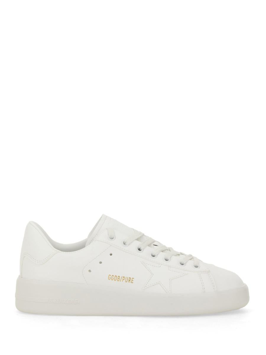 Golden Goose Purestar Sneaker With Logo