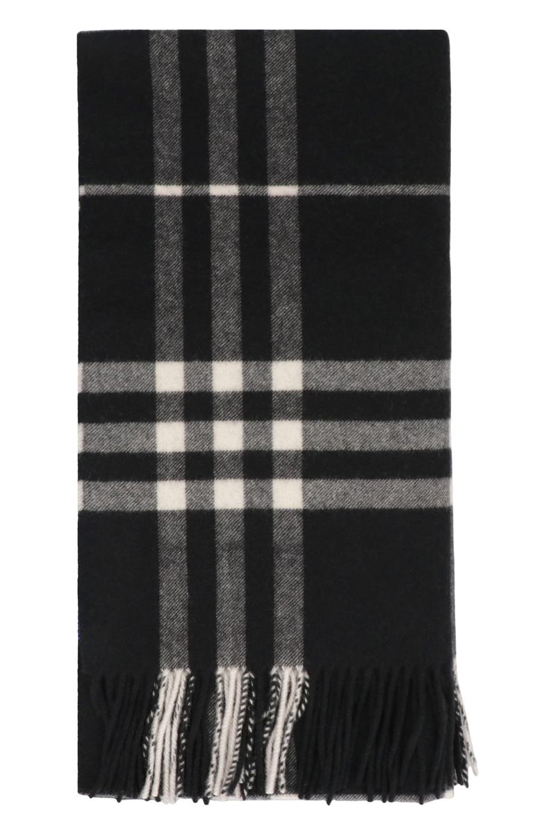 Burberry Checked Cashmere Scarf