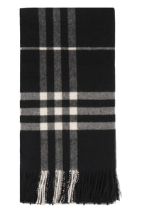 Burberry Checked Cashmere Scarf