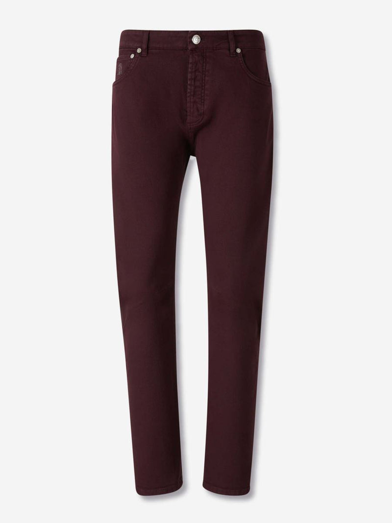 Brunello Cucinelli Straight Cotton Jeans