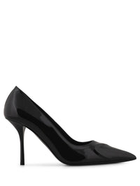 Alaïa Patent Leather Le Cœur 3D Pumps Shoes