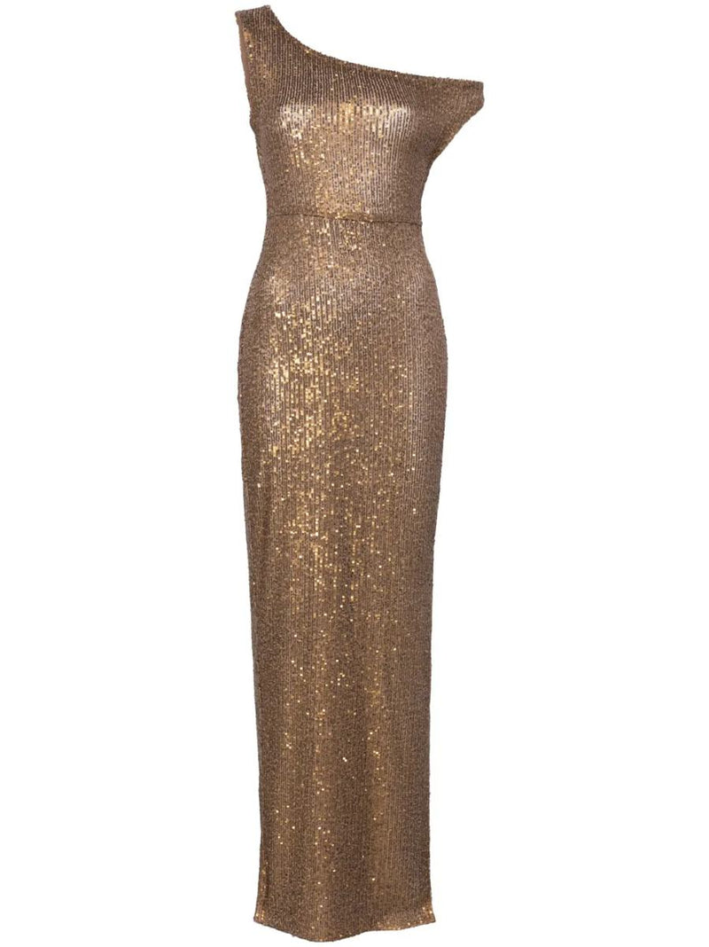 Norma Kamali Sequin Evening Dress