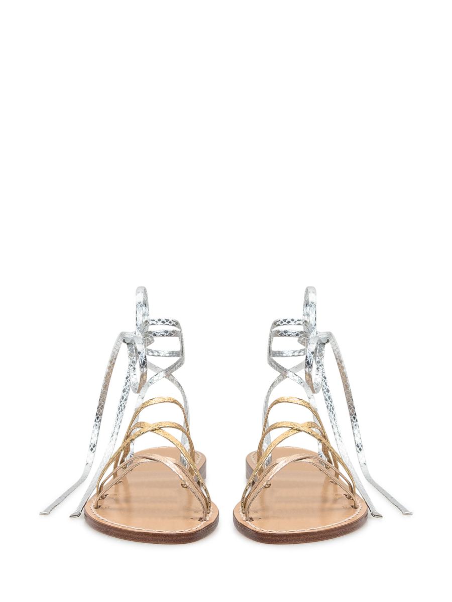 Emanuela Caruso Capri Sandal With Laces