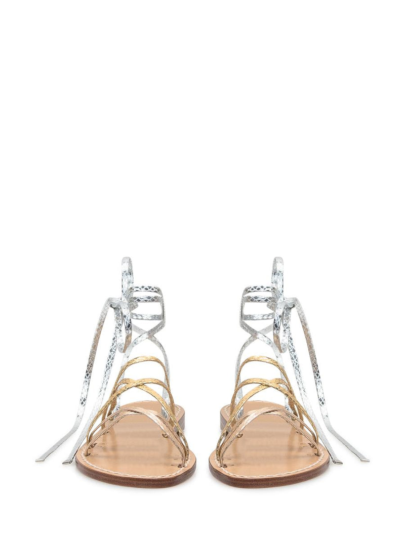 Emanuela Caruso Capri Sandal With Laces