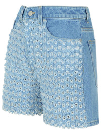 Stella McCartney Light Blue Denim Shorts