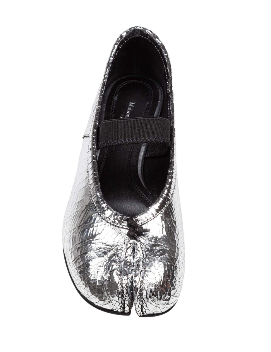 Maison Margiela Broken Mirror Effect Ballet Flats