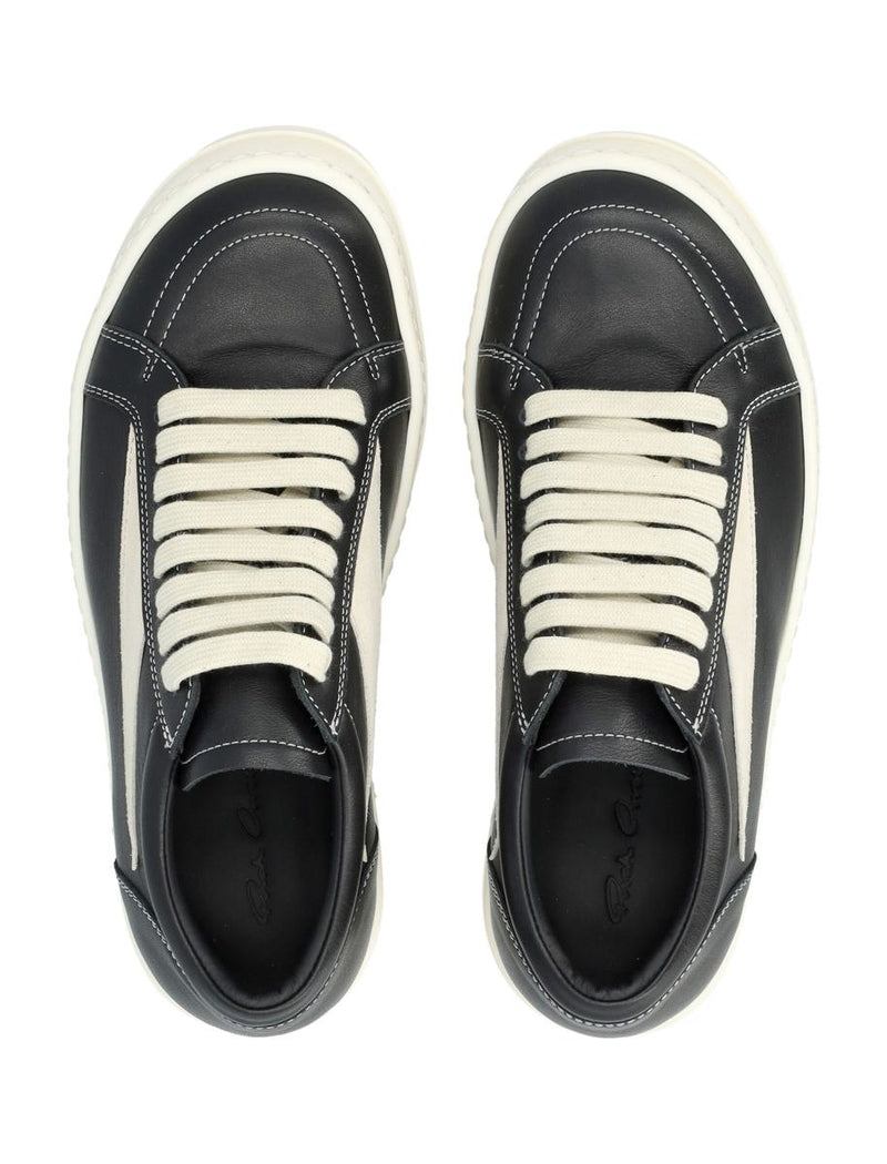 Rick Owens Vintage Black Milk Woman'S Sneakers