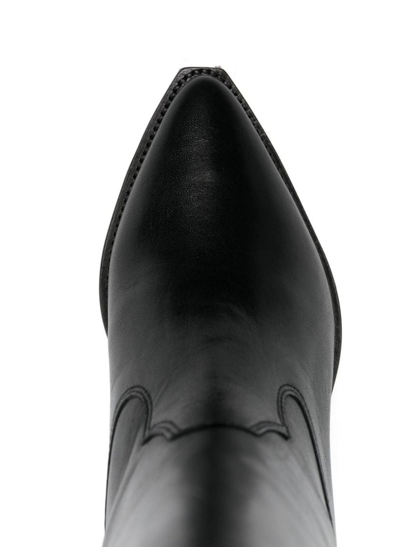 Isabel Marant Duerto Leather Cowboy Boots Shoes