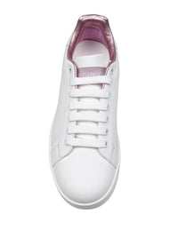 Dolce & Gabbana Portofino Sneakers In Nappa Leather