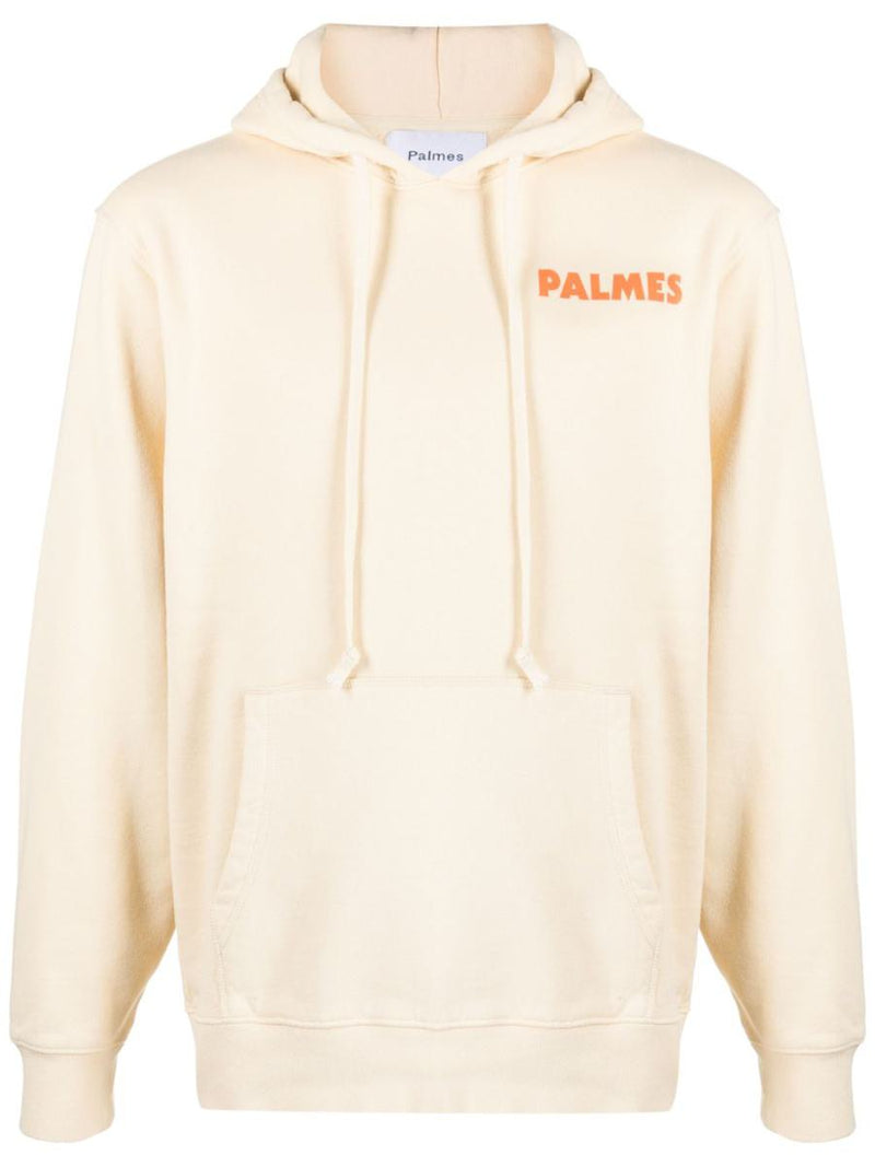 Palmes Logo Organic Cotton Hoodie