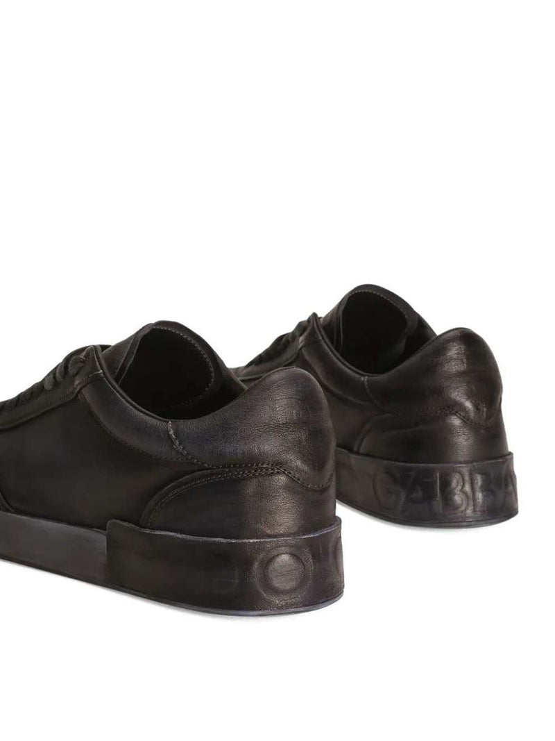 Dolce & Gabbana Portofino Leather Sneakers