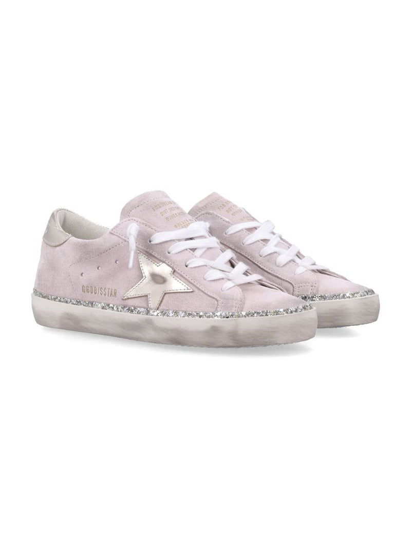 Golden Goose Super-Star Woman'S Sneakers Pink Glitter