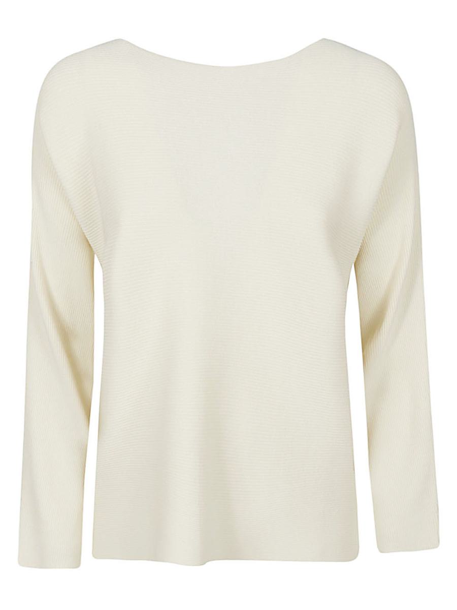 Liviana Conti Ribbed Viscose Sweater