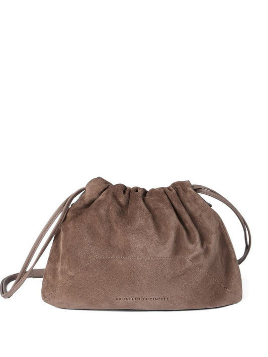 Brunello Cucinelli Leather Shoulder Bag