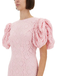 Rotate Birger Christensen Lace Midi Dress