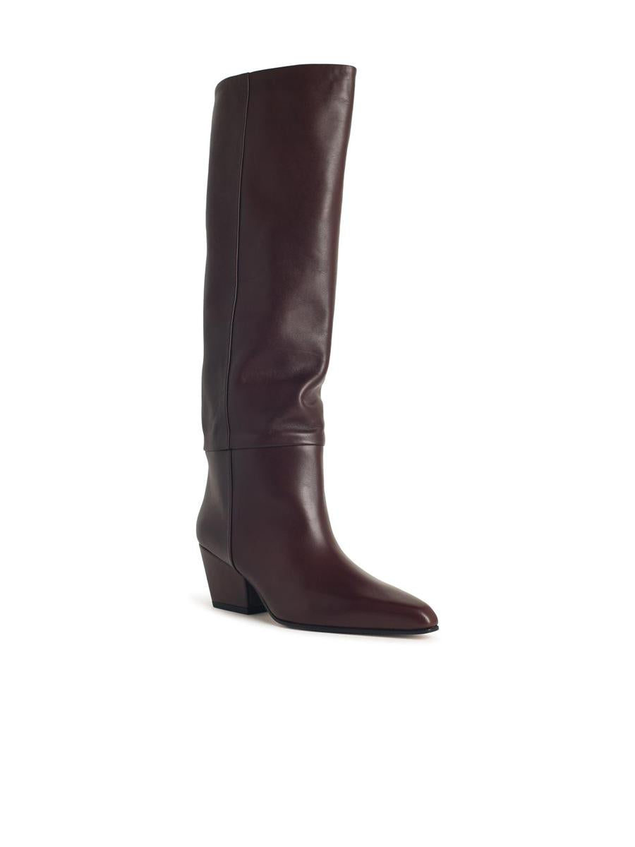 Paris Texas 'Jane' Mocha Leather Boots