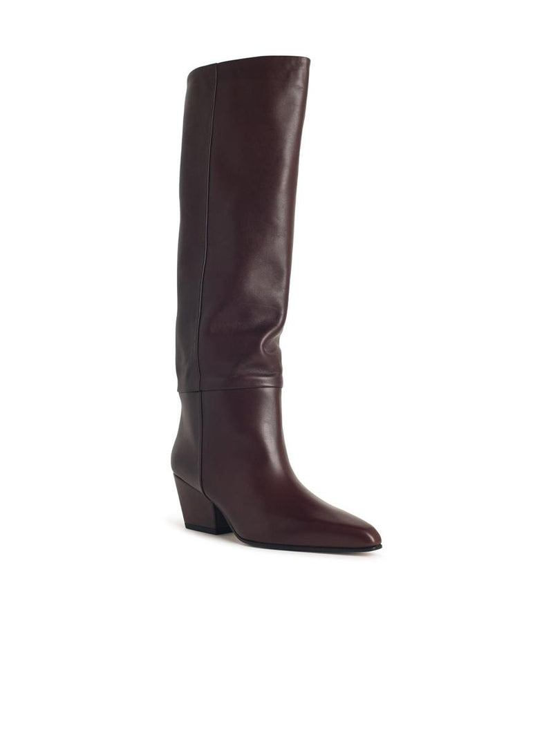 Paris Texas 'Jane' Mocha Leather Boots