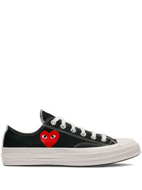 Comme Des Garçons Chuck Taylor Small Red Heart Sneakers