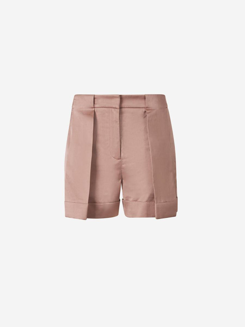 Balmain Satin Plank Bermuda Shorts