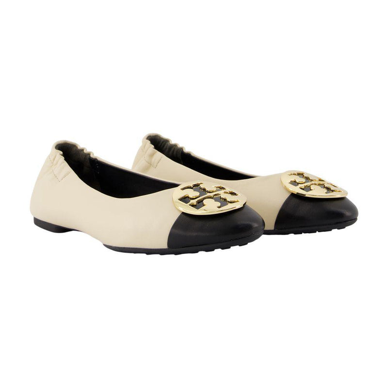 Tory Burch Claire Cap-Toe Ballerinas