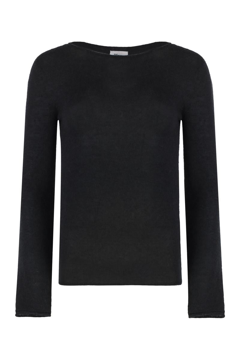The (Alphabet) The (Knit) - Silk-Cashmere Blend Pullover