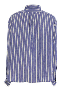 Polo Ralph Lauren Wide And Short Vichy Linen Shirt