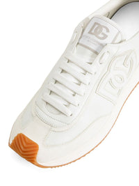 Dolce & Gabbana White Leather Sneakers