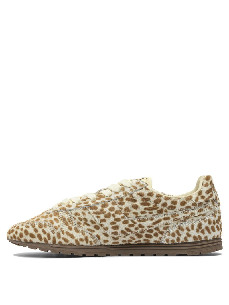 Autry Windspin Low Wom Pony/Nylon Anim/Ivory