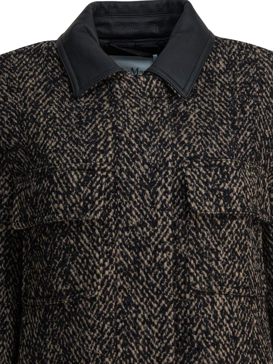 Max Mara Tweed Wool Coat