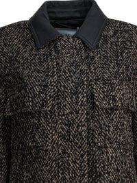 Max Mara Tweed Wool Coat