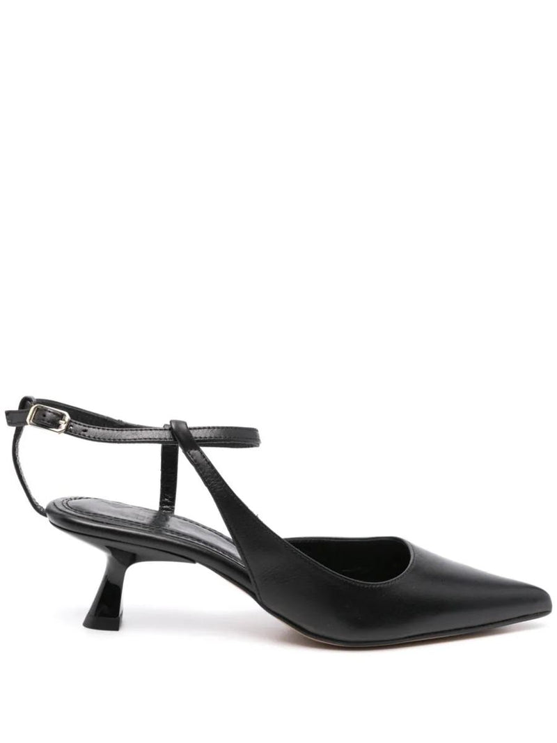 Souliers Martinez Camelia 50Mm Leather Pumps