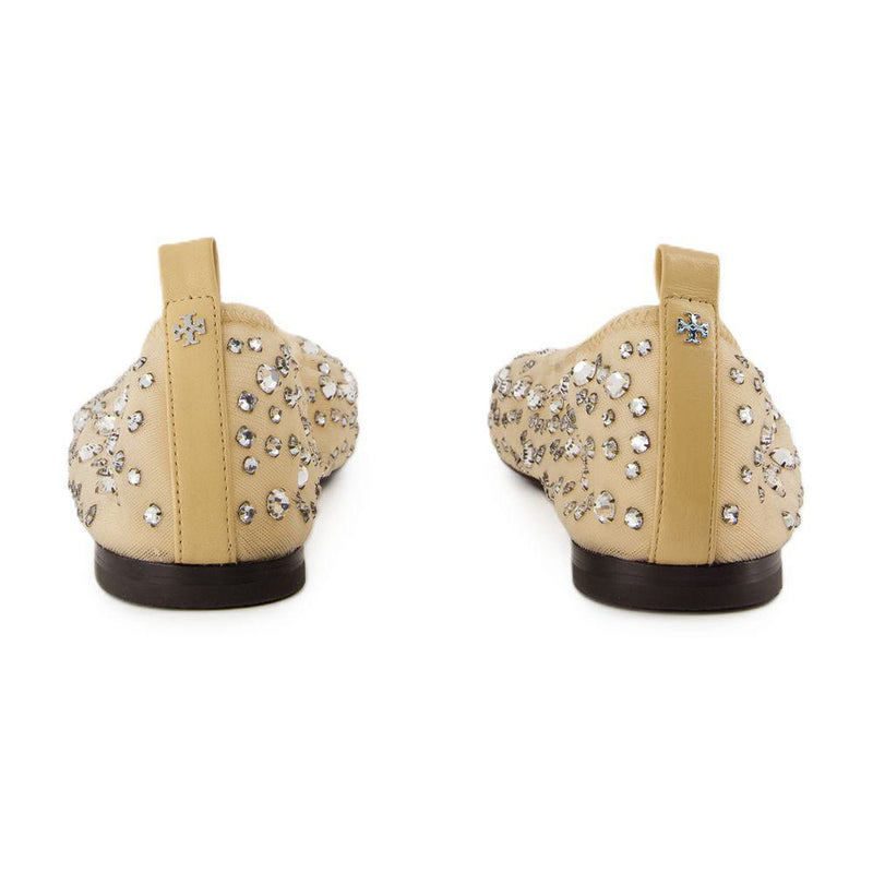 Tory Burch Crystal Ballerinas