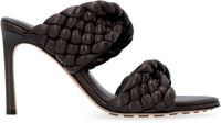 Bottega Veneta The Curve Leather Mules